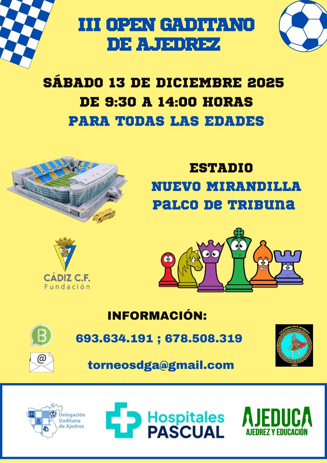 III Open Gaditano de Ajedrez