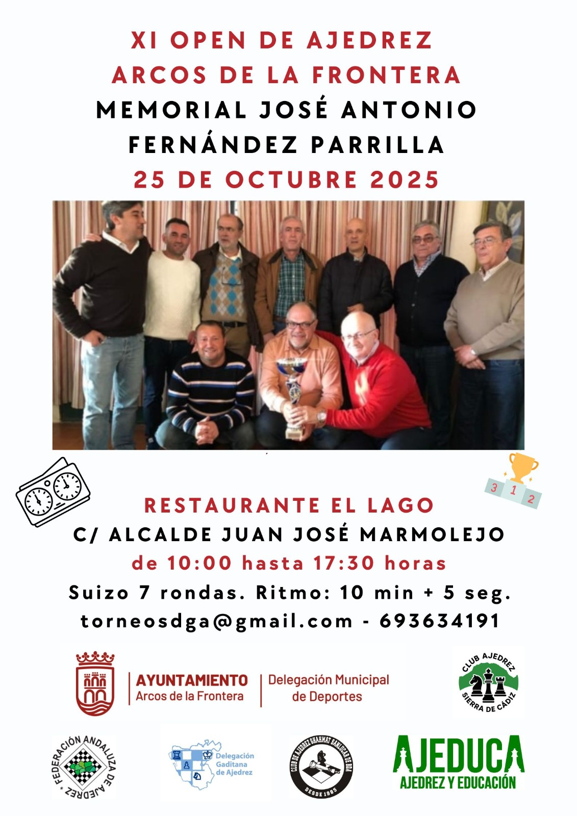 XI Open Arcos de la Frontera - Memorial José Antonio Fernández Parrilla