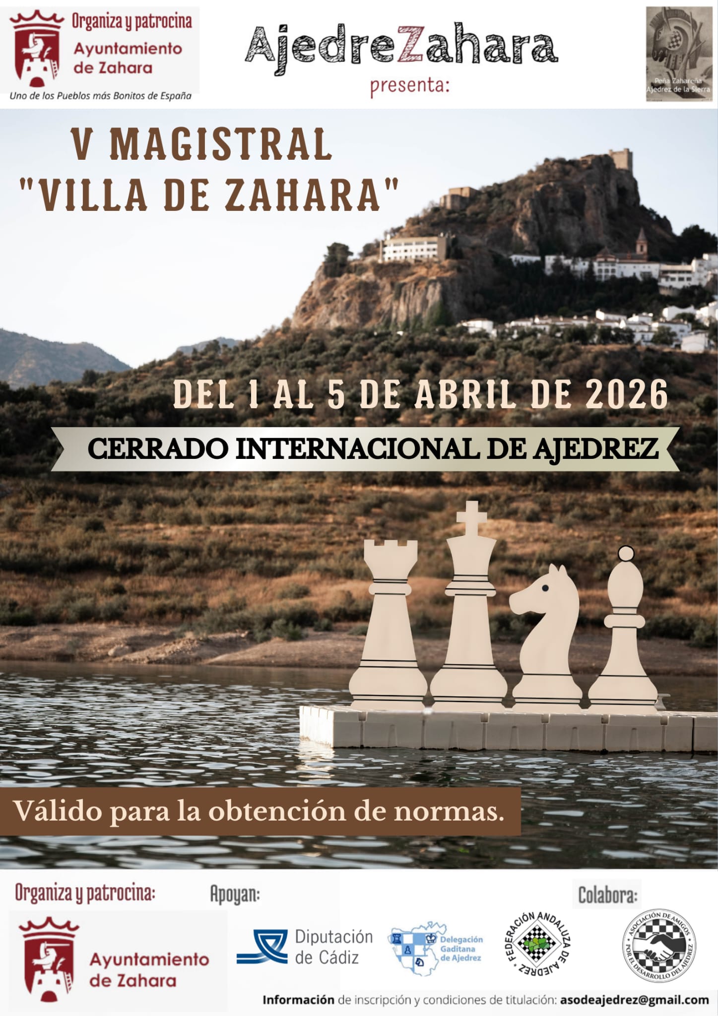 V Magistral "Villa de Zahara" 2026