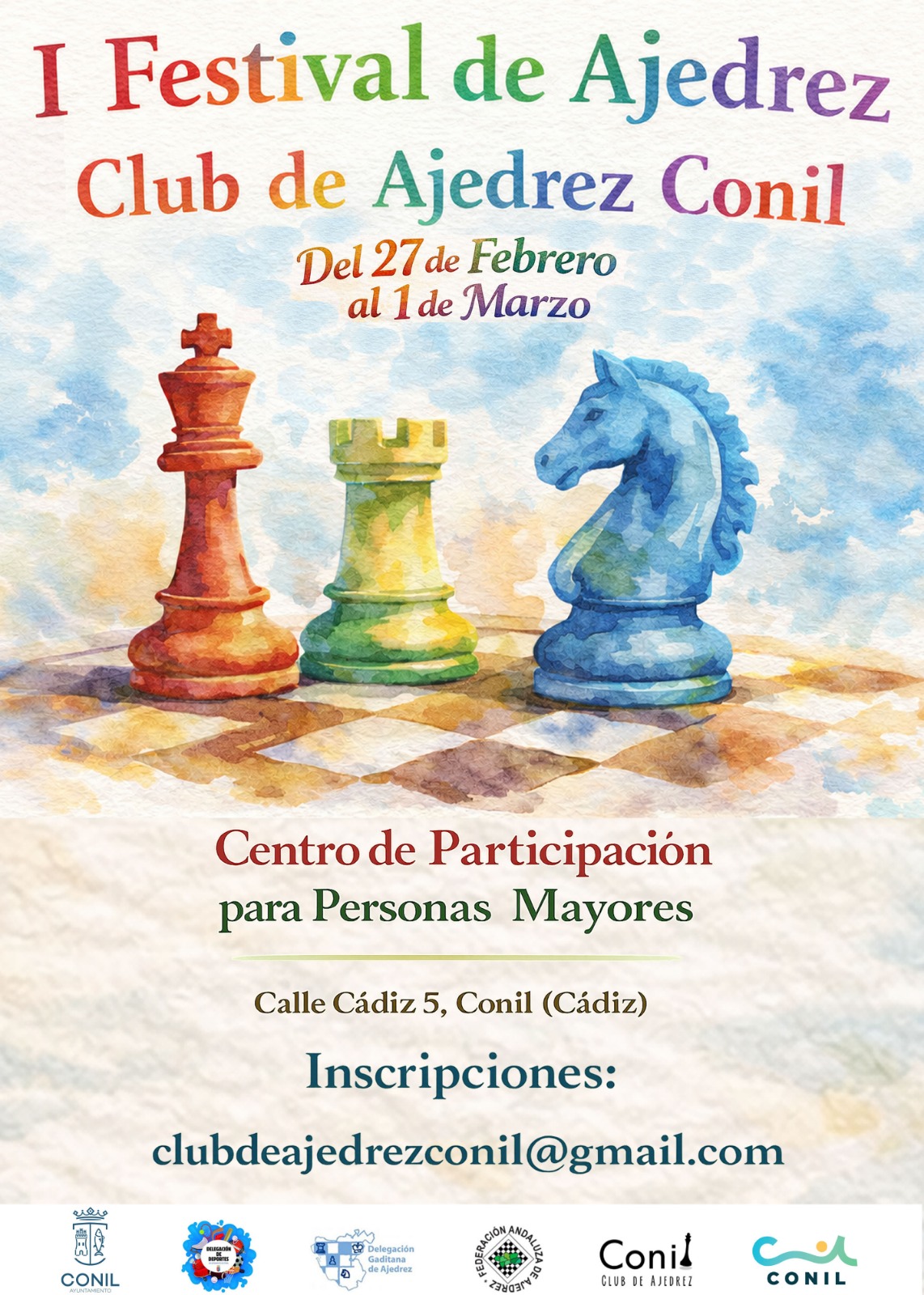 I Festival Internacional de Ajedrez “Club de Ajedrez Conil”