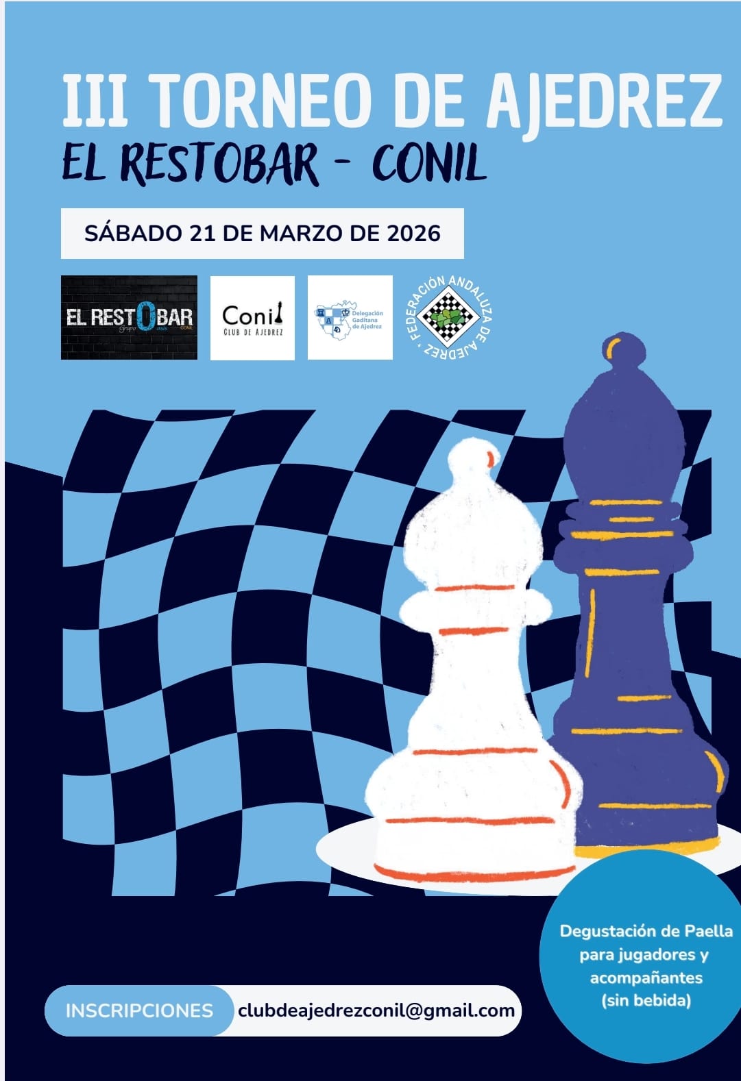 III Torneo de Ajedrez El Restobar – Conil