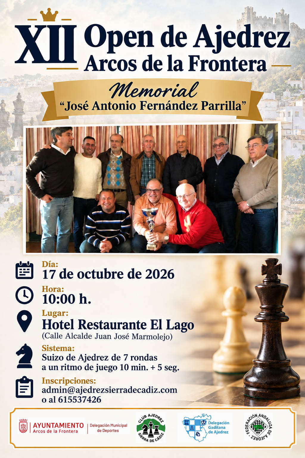 XII Open de Ajedrez Arcos de la Frontera